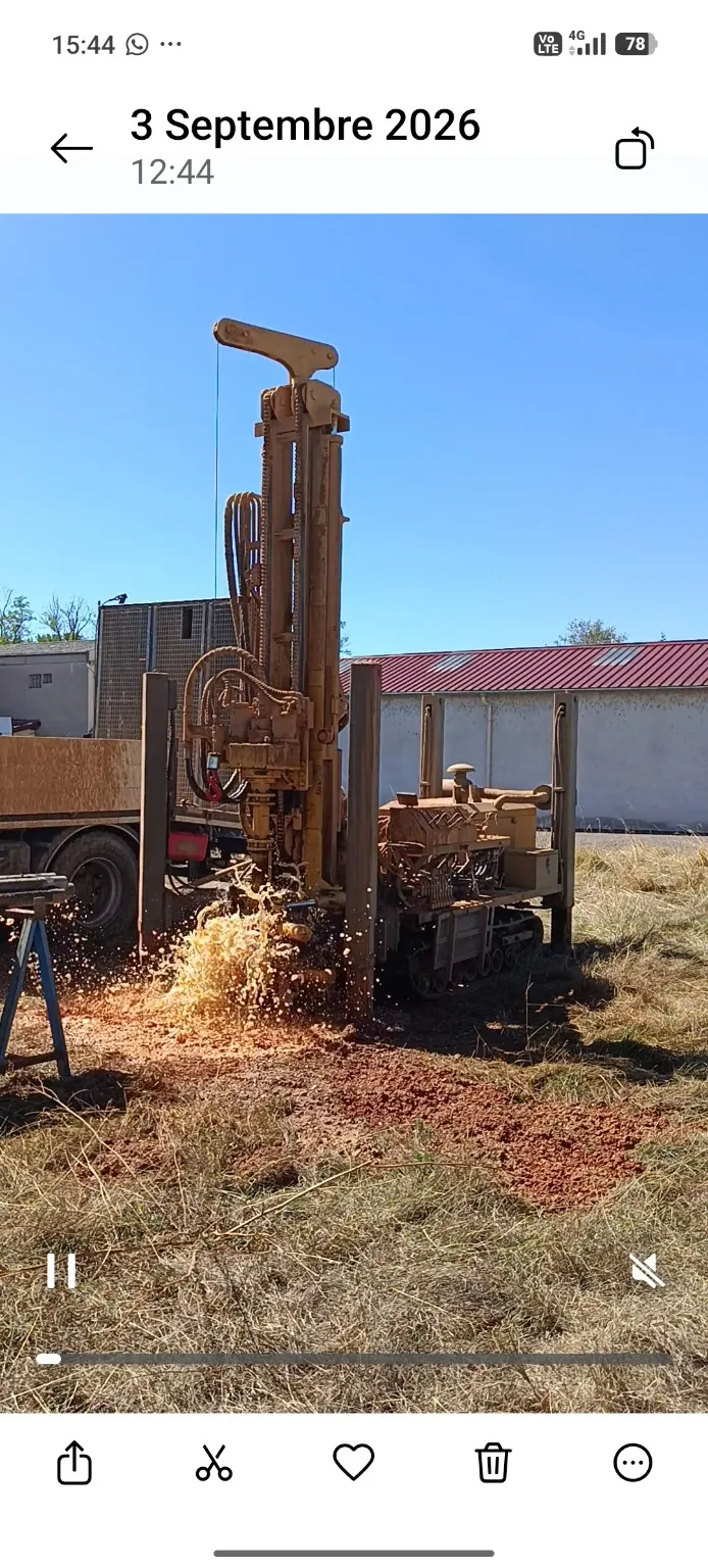 Chantier de forage