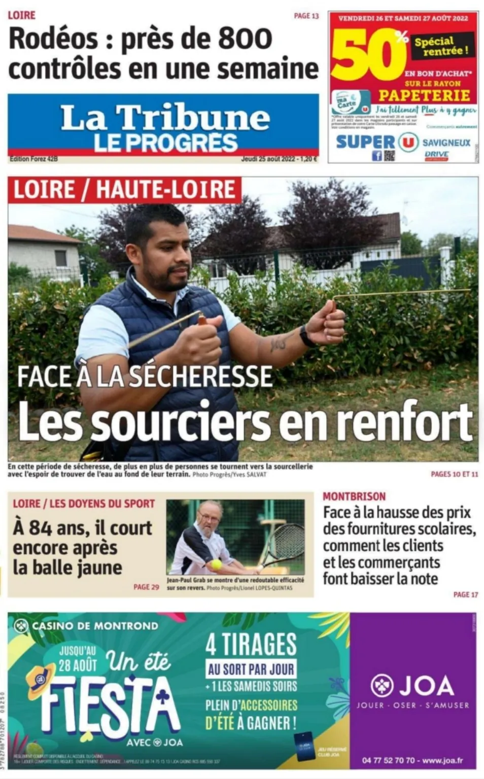 Aurélien Faure présenté dans la presse locale